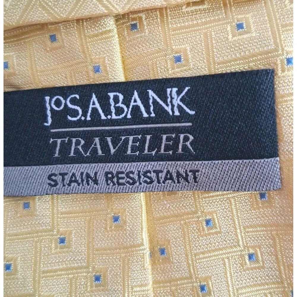 Jos A Bank Traveler Silk Tie Extra Long XL 61